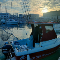 Sessa ocean semicabinato pilotina barca da pesca