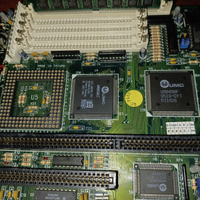 Motherboard MB457 486 Vintage retro computer e RAM
