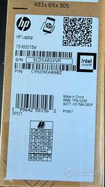 HP Laptop mod. fd0015sl - Intel Core i7 - NUOVO
