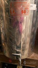 Botte in acciaio per vino 50 litri