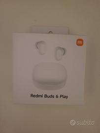 Auricolari bluetooth Redmi Buds 6 play airpods