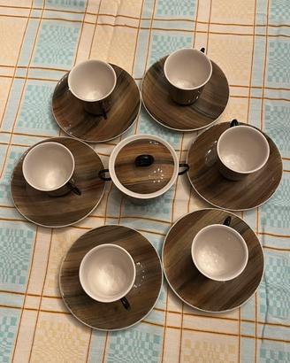 Servizio Caffè Vintage GIACHETTI Anni '50/'60