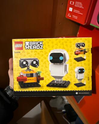 Lego brick headz  wall-e 193 eve 194