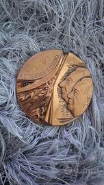 Moneta commemorativa bronzo 60mm 140g