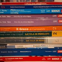 libri scolastici  per liceo classico  scientifico 