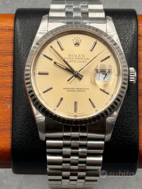 Rolex Datejust 36MM Ref. 16234 Champagne Dial