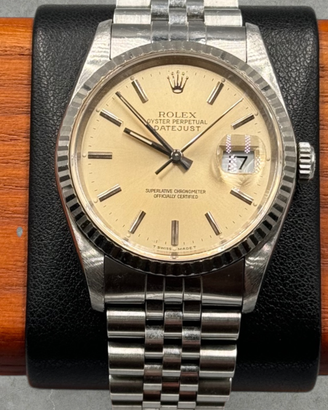 Rolex Datejust 36MM Ref. 16234 Champagne Dial