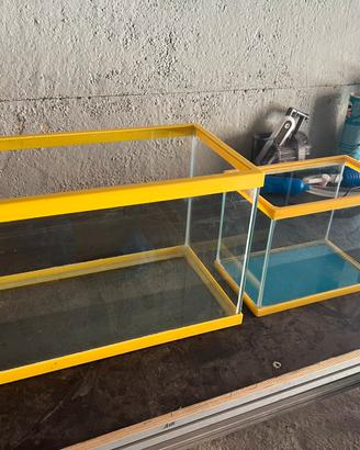 Kit completo acquari + accessori – 2 vasche.