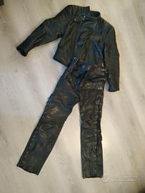GIACCA E PANTALONE IN PELLE