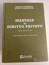 Manuale di diritto privato Torrente