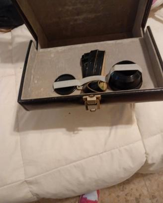 fotocamera vintage  con borsa originale