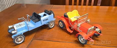 2 modelli auto in plastica CO-MA  Itala e Darracq