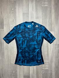 Adidas Techfit Maglia Blu Uomo Taglia L