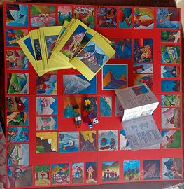 Gioco dell'oca dell'Alpinista artigianale