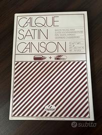 44 fogli di un blocco carta trasparente da disegno