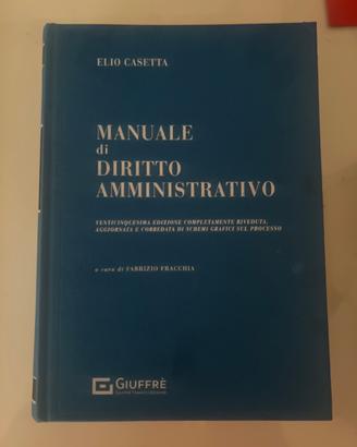 Manuale di DIRITTO AMMINISTRATIVO ELIO CASETTA