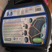 Catene da neve mai usate, in confezione originale