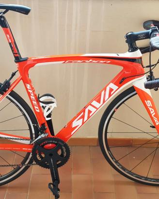 Bici corsa Sava Carbonio Campagnolo Centaur 11v