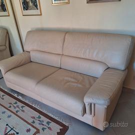 divano letto in pelle Chateau D'Ax