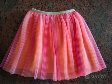Gonna bambina 11/12 anni rosa