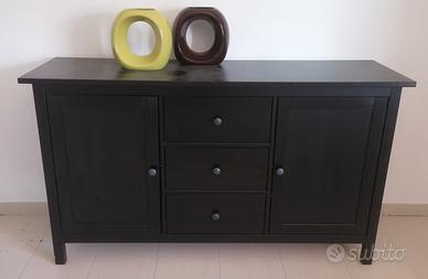 madia Ikea soggiorno marrone hemnes