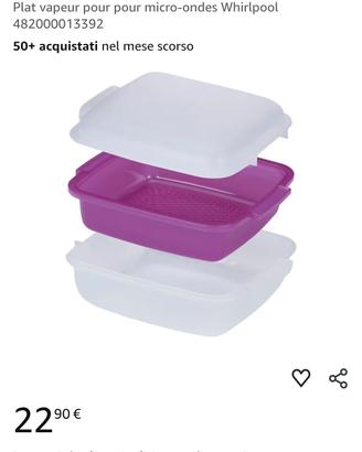 piatto vapore per microonde whirlpool