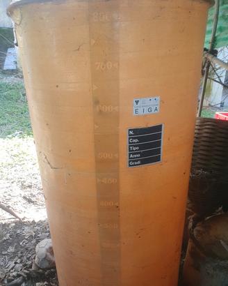 botte in vetroresina 