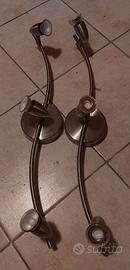 Coppia di lampadari moderni