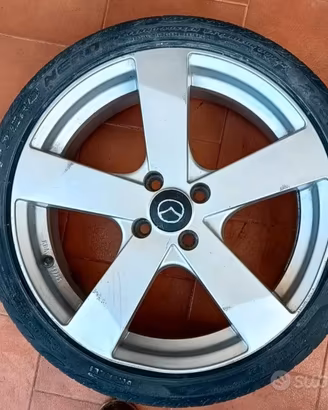 4 Cerchi in Lega 17" Ronal R56 (KBA 49295)-4x100