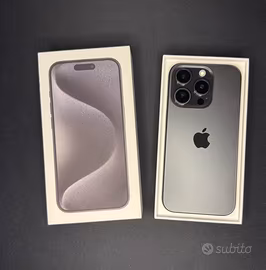IPhone 15 Pro🔋89%🛡️Garanzia 12 mesi
