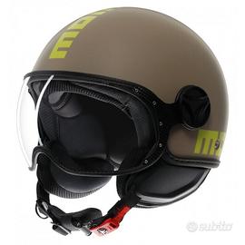 Casco Moto Jet Momo Design FGTR CLASSIC Mono Sand 