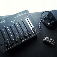 DMX centralina a batteria