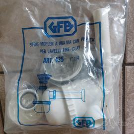 Sifone lavabo GFB con piletta 1”1/4 Art. 435 nuovo