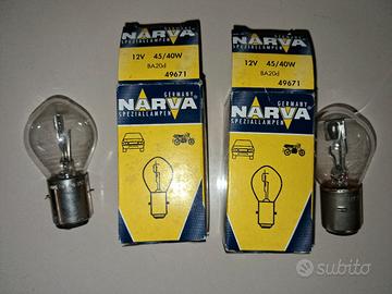 N°2 lampadine 12V 45/40W BA20D