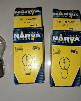 N°2 lampadine 12V 45/40W BA20D
