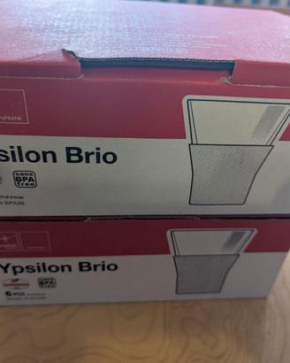 Bormioli Rocco Ypsilon BRIO bicchieri 11cl.-12 pz