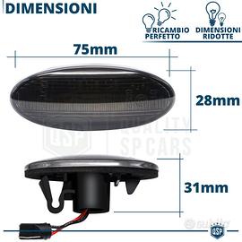 Subito - RT ITALIA CARS - 2 Frecce LED Dinamiche per Smart Forfour 453 Nere  - Accessori Auto In vendita a Bari