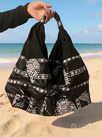 Borsa etnica grande+ pochette