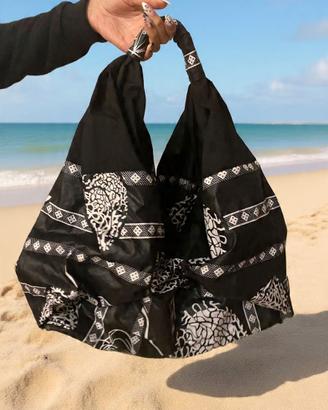 Borsa etnica grande+ pochette
