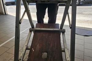 Supporto x motore marino