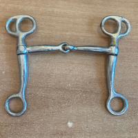 Filetto per cavallo snodato in acciaio inox