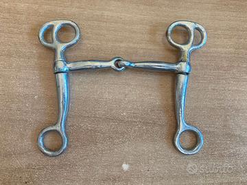 Filetto per cavallo snodato in acciaio inox