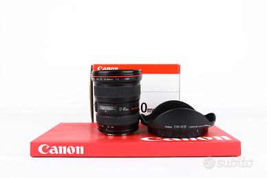 Canon 17-40mm f4 L USM USATO GARANTITO PER DUE ANN