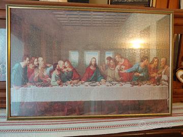 Quadro raffigurante "L'ultima cena"