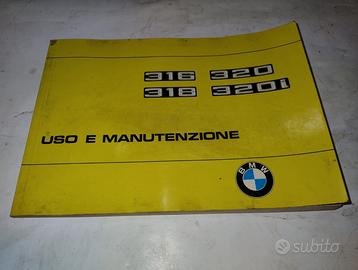 libretto uso e manutenzione  BMW