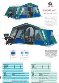 Tenda Capua 5 posti