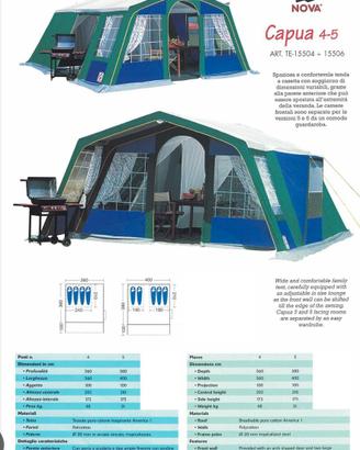 Tenda Capua 5 posti