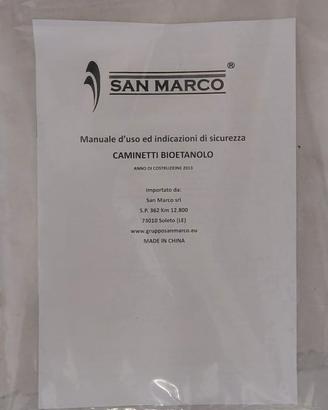 Caminetto bioetanolo San Marco