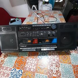 Radio stereo a cassette anni 80/90 Inno-Hit