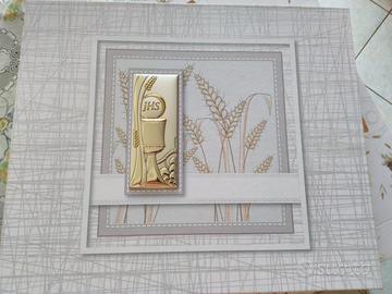 Album foto comunione argento